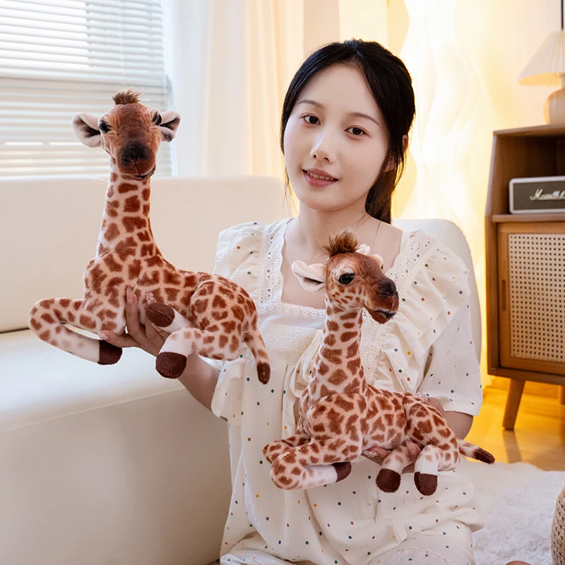 Cute Soft Giraffe Plush Toy Stuffed Animal Doll