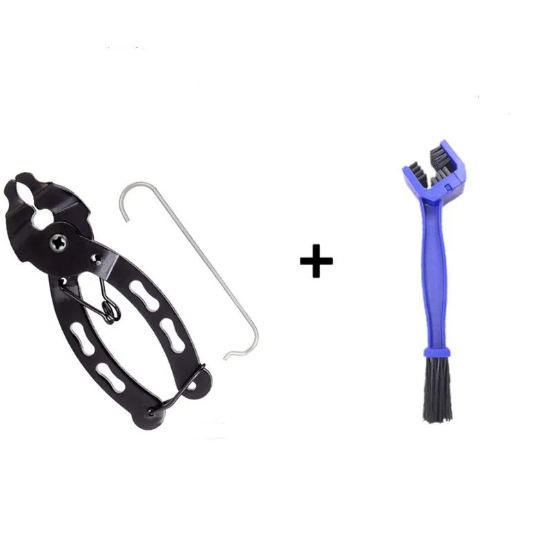 

Bike Repair Tools Kits with Chain Buckle Breaker Piler and Chain Cleaning Brush Set