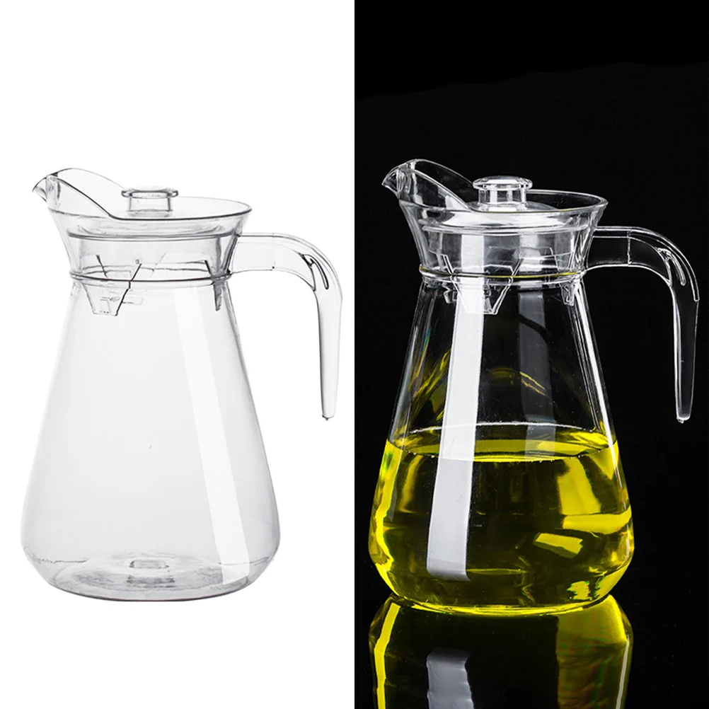 Glass Drinking Bottles Lids Plastic Water Pitcher Carafes Orange Juice Big Fridge Drinking