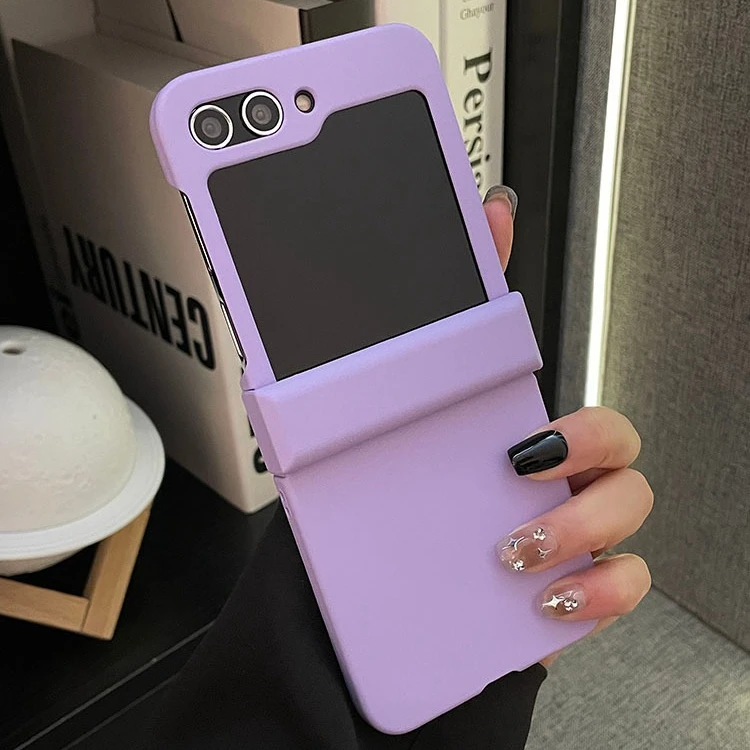 Luxury Matte Candy Color Contrast Gradient Hard Hinge Protection Shockproof Case