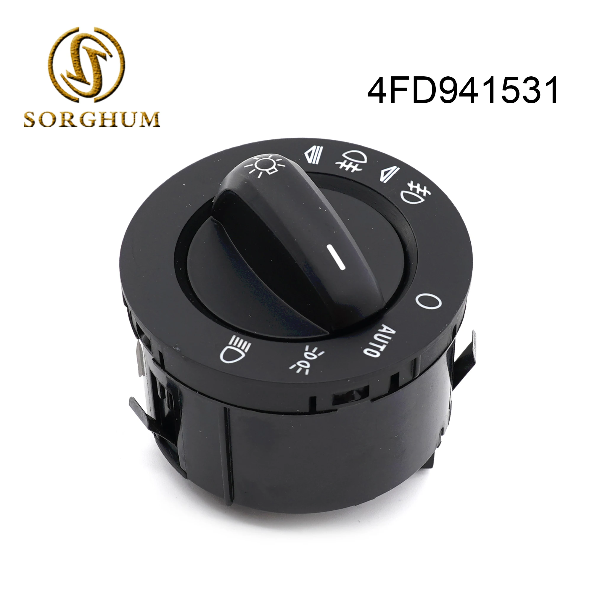 

Sorghum 4FD941531 4FD941531A 4FD941531D New Headlight Control Switch Head Fog lamp Switch For Audi A6/S6 Allroad Quattro Q7 RS6