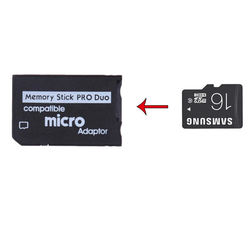 Memory Stick Adapter For Sony and PSP Series Micro SD SDHC TF to MS Pro Duo PSP