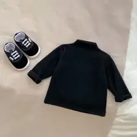 MiniAinis Autumn Winter Baby Half High Collar Ski Suit Girls Cotton Undershirt Boys Top Kids Underlay T-shirt Kids Clothes 1