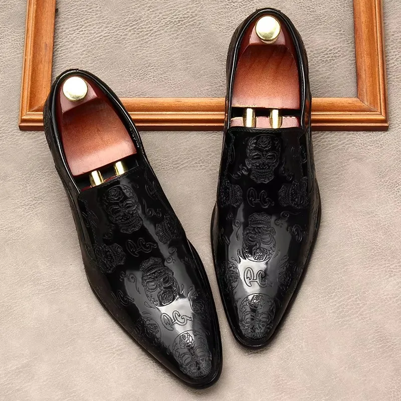 Leather shoes man, foot cover, patent leather, leather build, work shoes man, large size, bright color, handmade shoes, high-gra