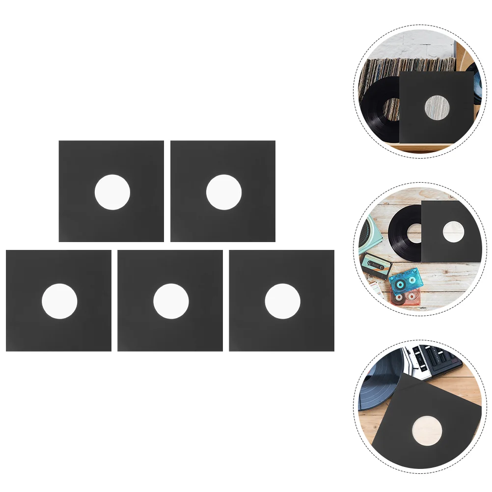 6 Pcs Vinyl Jackets Protector Album for Records Protective Sleeves Po Paper