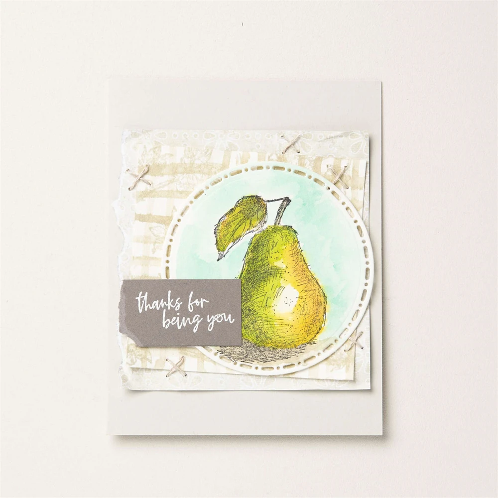 Clear Stamps Metal Cutting Dies Scrapbooking Stencil DIY Crafts Card Album Making Spotlight On Nature Dear Friend
