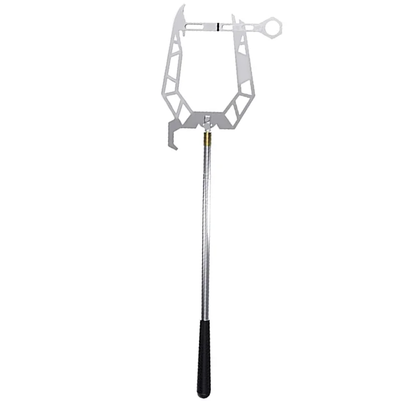 Isure Marine Boat Hook Multifunzionale Telescopico Boat Docking Pole Boat U Type Hook Threader Lega Telescopica Corda Di Ormeggio