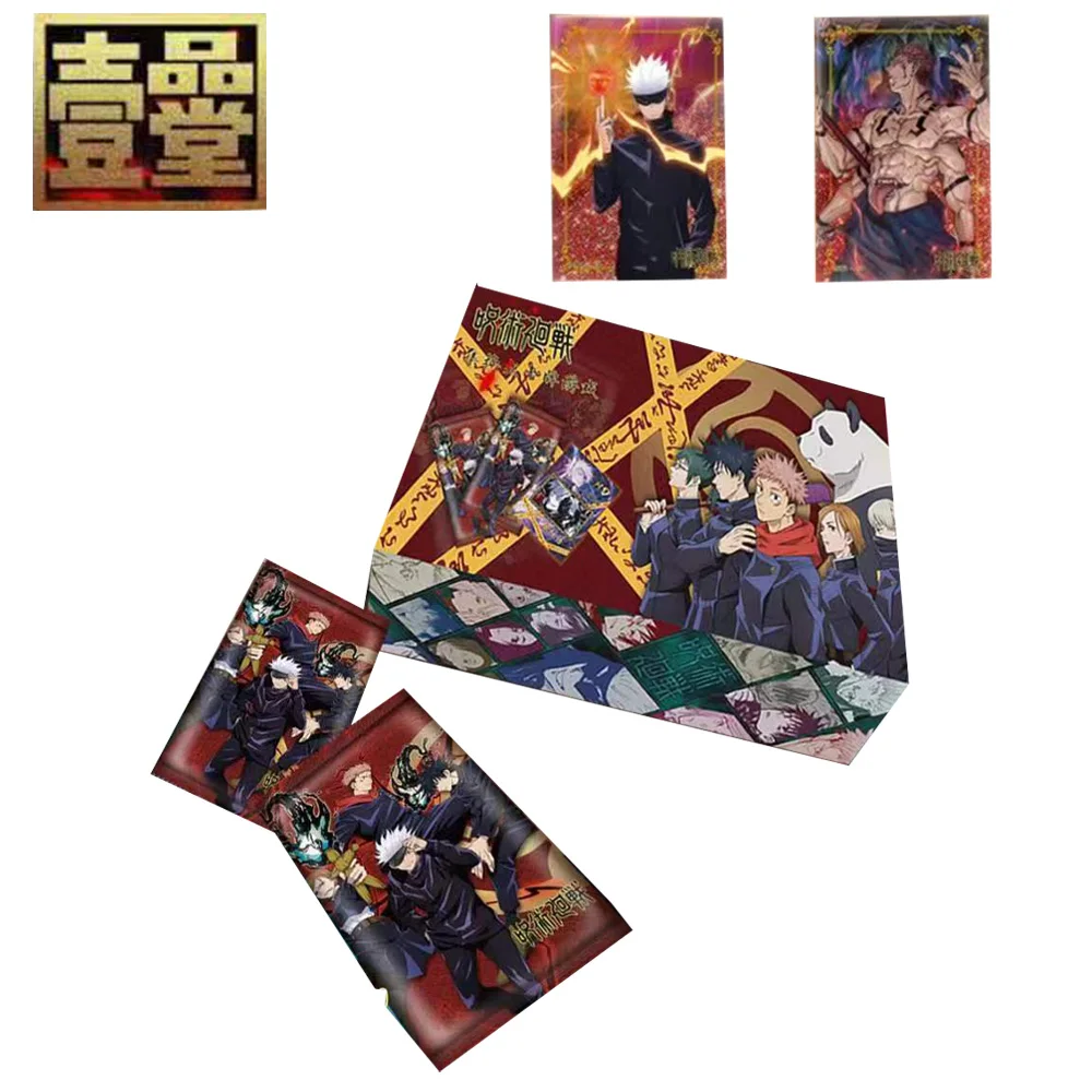 

2024 Newest Jujutsu Kaisen Collection Card Japanese Anime Booster Box Doujin Toys And Children's birthdays Hobbies Gift