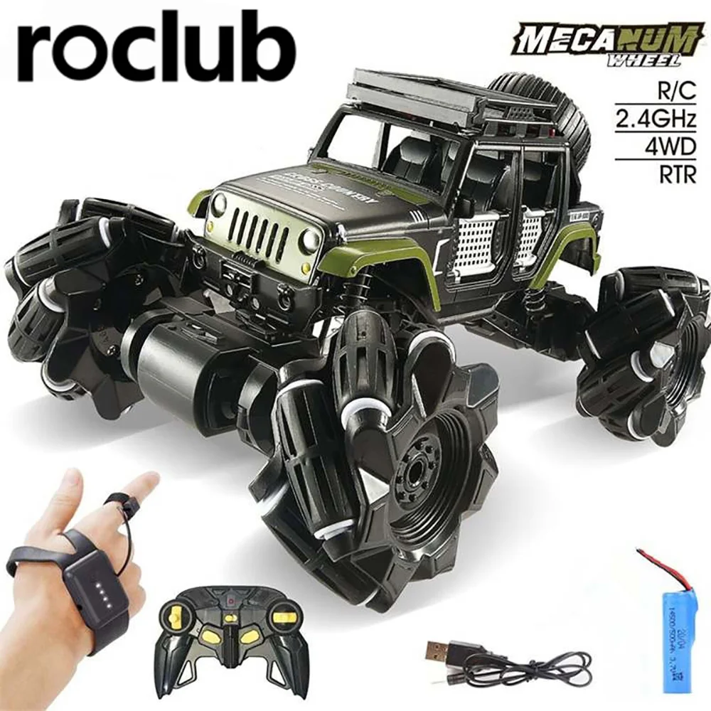 Модель автомобиля Roclub 2 4G 360 градусов с двойным пультом ДУ |
