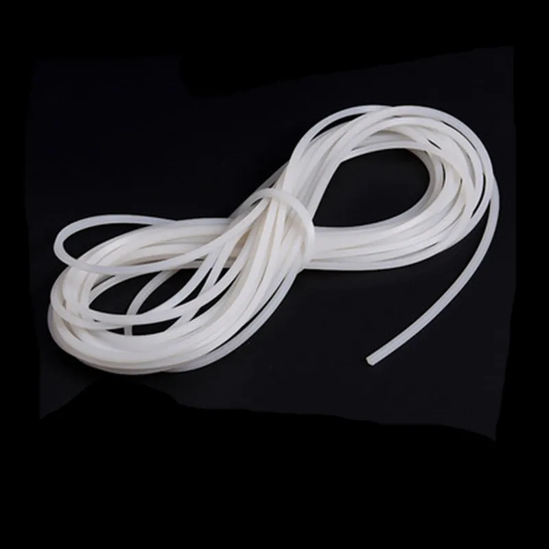Silicone Seal Strip 1meter 5mm x 5mm/10mm/15mm/20mm/30mm High Temperature Resistant Solid Silicone Rubber Sealing Strip Weatherstrip
