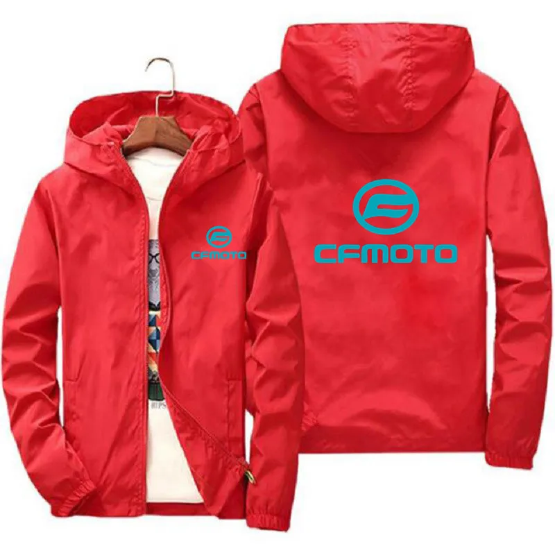 thumbnail image 1 of Cfmoto 2024 nuevo traje de carreras para hombres chaqueta de manga larga Casual gradiente motocicleta impermeable abrigo estampado ropa cómoda Top, 1 of 5