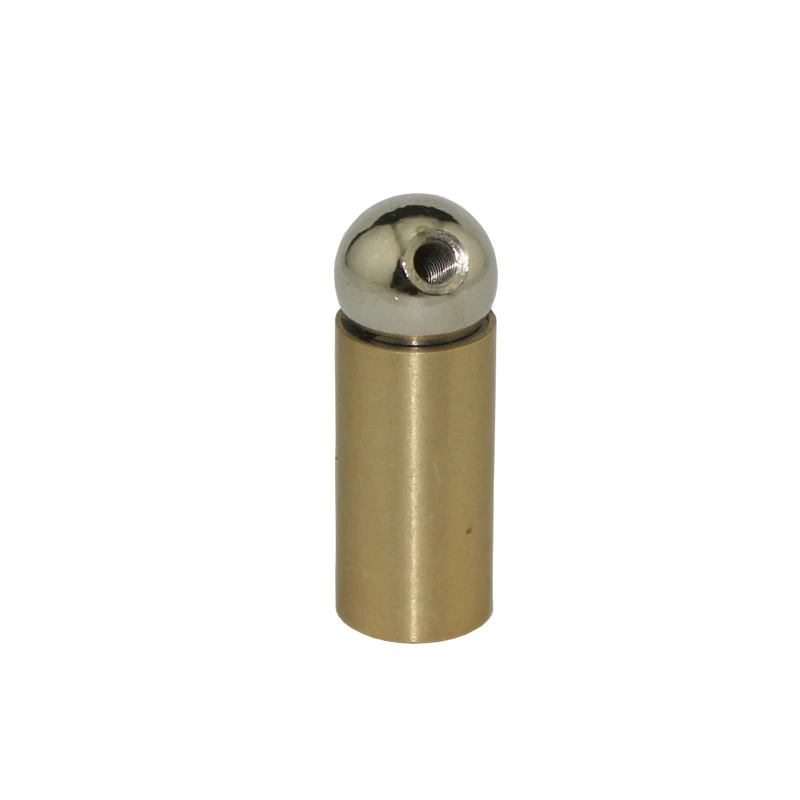 KD310A Steel ball with M3 Screw hole Brass rod end with thread hole universal flexible magnetic connector