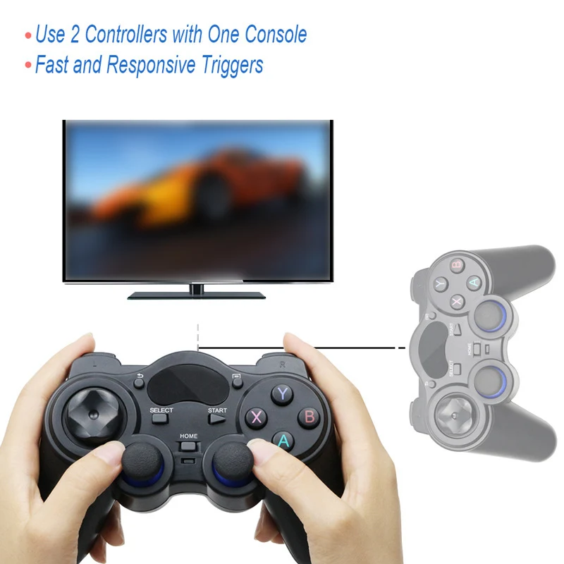 Per Sony Ps3 Controller Wireless Gamepad Bluetooth Con Ricevitore Per Joystick Console Ps3 E Accessori Per Giochi Pc Tv Box