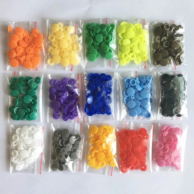12mm Round Plastic Snap Button Rainbow Color DIY Sewing Poppers Fastener  Press Button For Baby Clothing Bibs Sewing Accessories - AliExpress