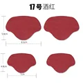 4Pcs-wine red