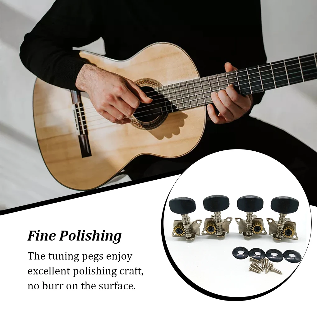 4pcs Ukulele Tuning Peg Components Music Instrument Fittings Universal