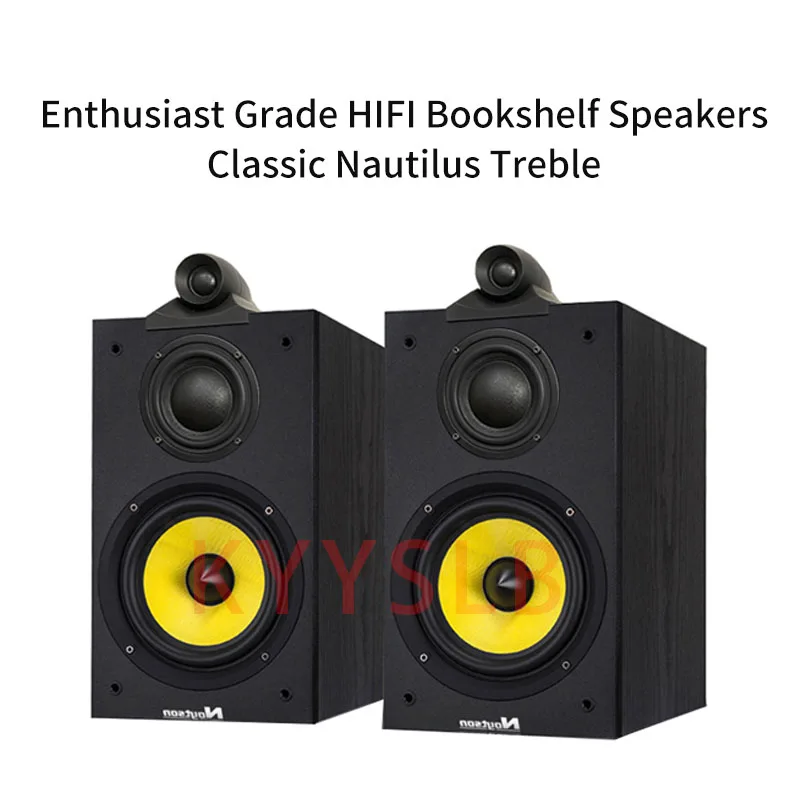 140W High-Power 6.5-inch Speaker Three-Way Bookshelf Speaker Fever 2.0 Hifi Audio Passive Home Theater Enthusiast Speaker 8Ω 2