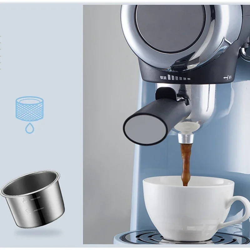Coffee maker Small Semi-automatic Italian Type on The Spot Grinding Mini Milk Foaming Machine Integrated Intelligence 3
