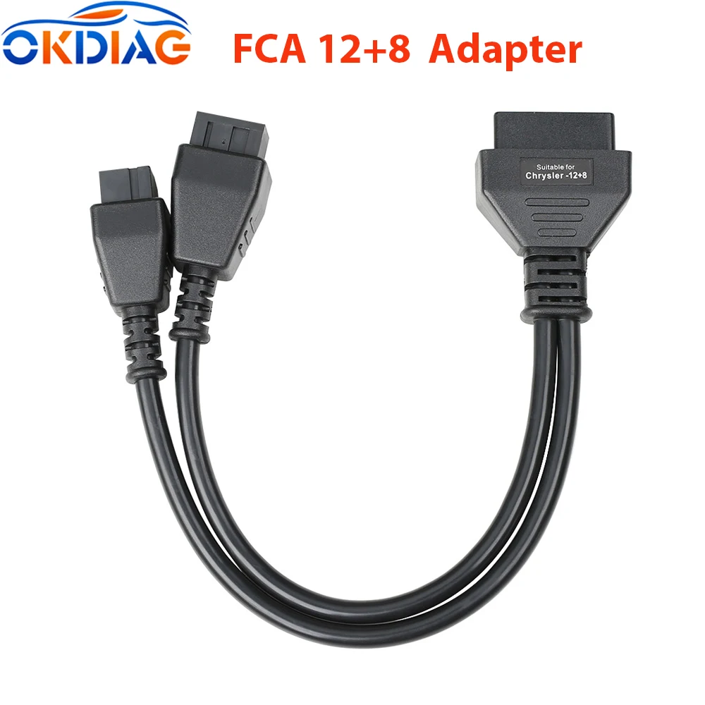 OEM FCA 12 + 8 Универсальный адаптер для OBDSTAR X300 DP Plus/ Launch X431 V Autel MaxiSYS /Autel IM608 OBD2 кабели |