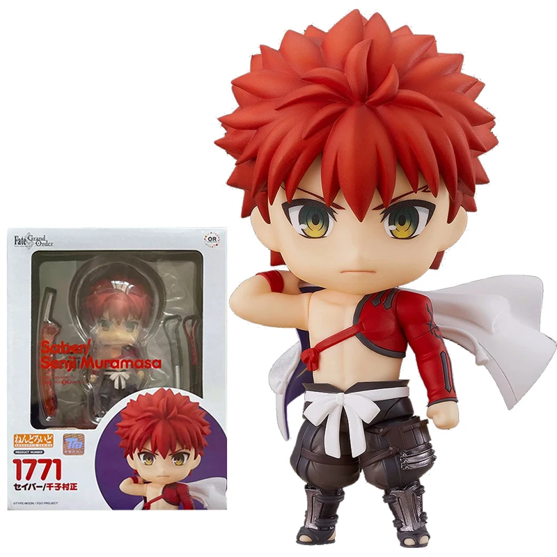 

In Stock Original GOOD SMILE NENDOROID GSC 1771 Muramasa Senji Fate Grand Order Anime Figure Model Collecile Action Toys Gifts