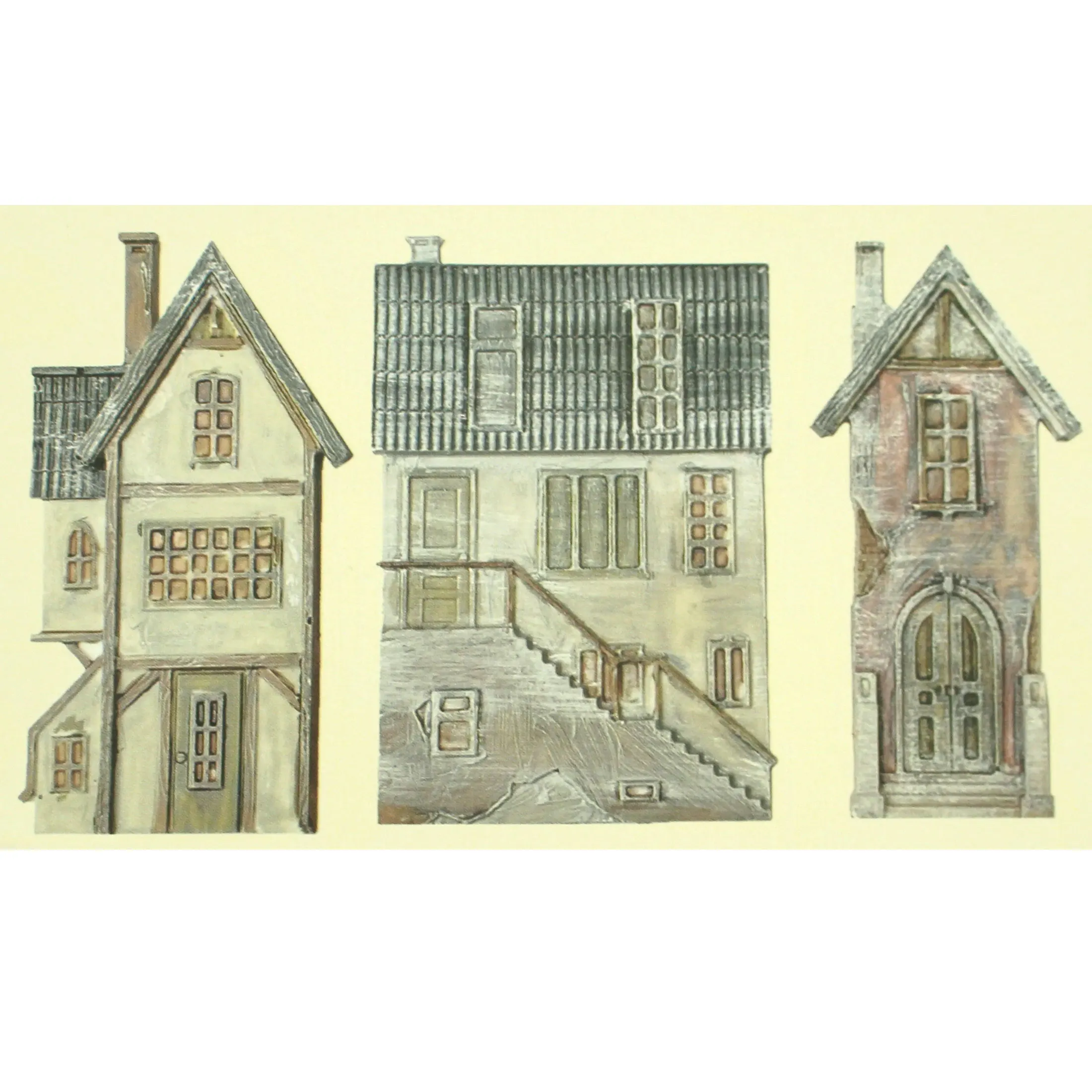 Nice House Silicone Mold – 3D Fondant Cake Decorating Mold for Sugarcraft, Cupcakes, Ch... - SKU CMD01421 - UGI Packaging