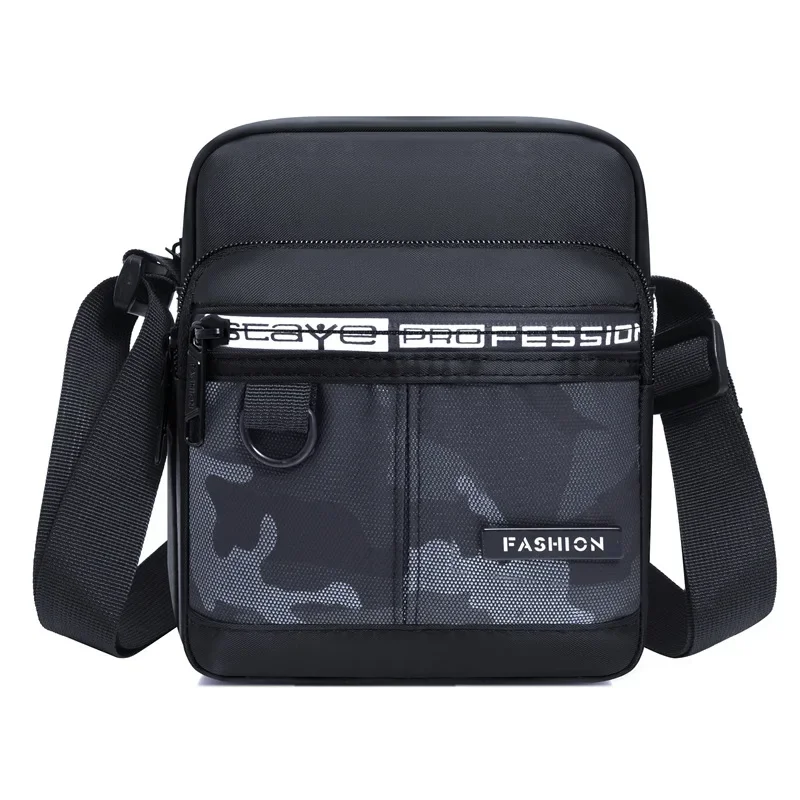 YoReAi New Casual Simple Shoulder Bag for Men Water Proof Large Capacity Multi-layered Crossbody Messenger Travel Bags