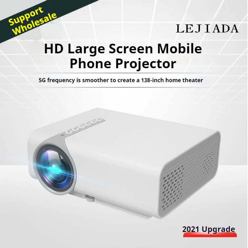 

Emiuzek-Home Theater Projector, YG530, Android, Allwinner H713, BT5.0, 1080p, 1280x720p, Android