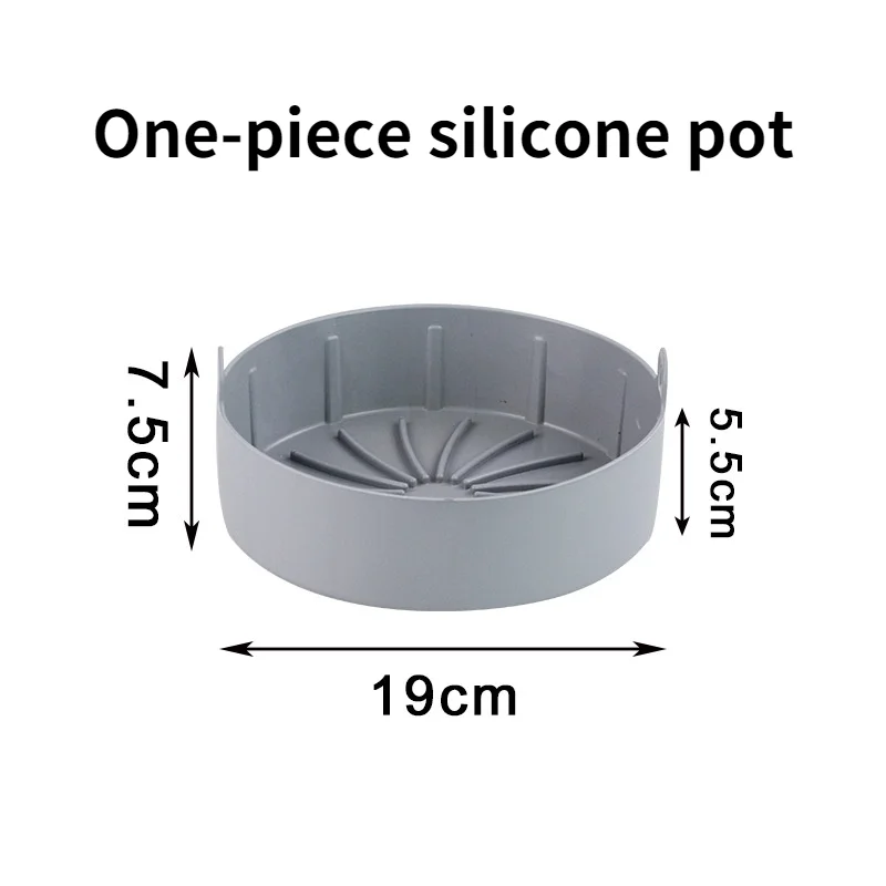 Forma de Silicone para Air Fryer Quadrado 21x19,5cm - Mimo Style