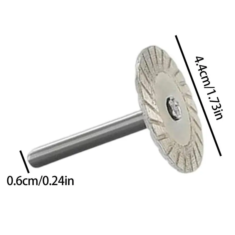 Stone Carving Cutter 40mm Wear-Resistant Circular Saw Blades For Various Handles Stone Cutting Discs Cutters For Granite Marble