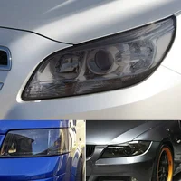Transparent Light Black Smoke PVC Film Tint 30 X200cm Headlight Taillight Wrap Cover Film Foil Sticker Armored Film for Cars 5