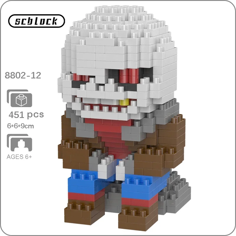 SC Game Undertale Sans Cross Error Nightmare Reaper Ink Dream Skeleton  Monster Doll Mini Magic Blocks Bricks Building Toy No Box - AliExpress
