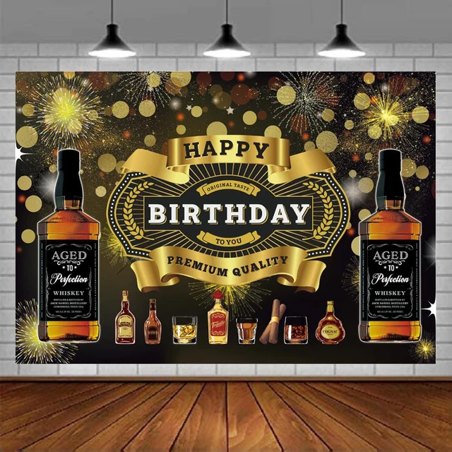 DIY Print Custom ADULT AGED TO PERFECTION JACK DANIELS Birthday