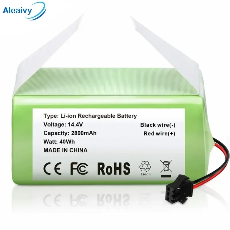 

14.4v 2800mAh Replacement Battery Compatible with Ecovacs Deebot N79 N79S DN622 & Eufy RoboVac 11,11S,12,15C,15T,35C,G10 Hybrid