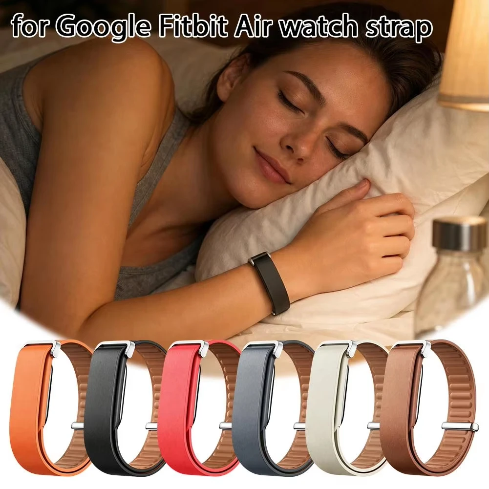 Premium PU Leather Loop Strap – Adjustable, Comfortable Replacement Band for Smartwatch