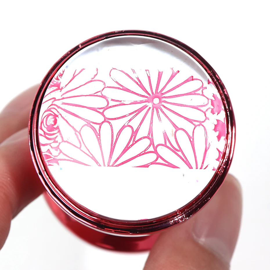 Jelly Silicone Nail Stamper Scraper Set Mirror Manicure Accessories For Nails Stamping Plates Gel Polish Transfer Tools BE1033-1 2
