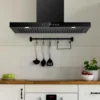 60cm 70cm 90cm Super Quiet Cooker Hood Kitchen Range Hoods With Auto Clean 2