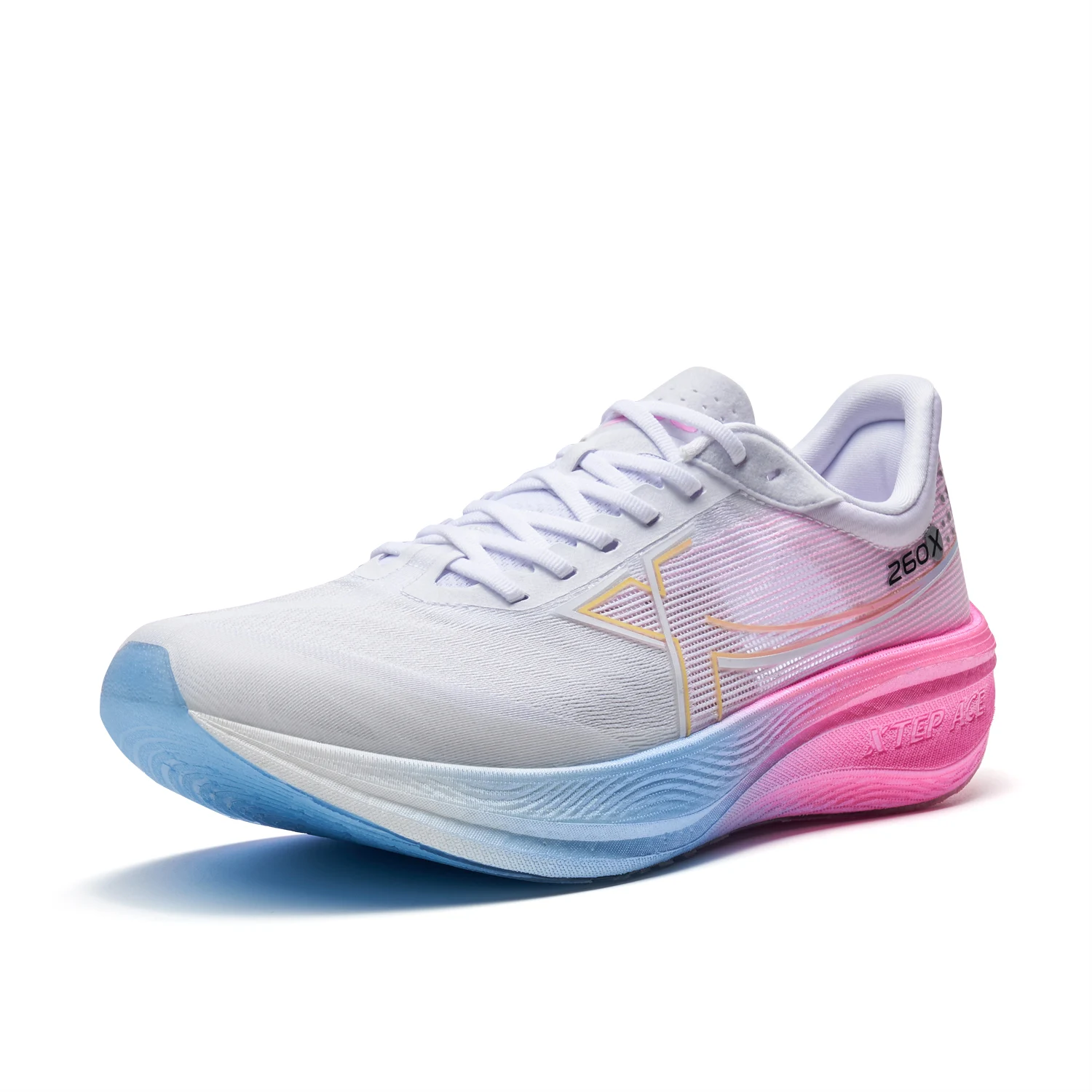 Xtep 260X ランニングシューズ男性用春軽量メンズスポーツシューズ吸汗