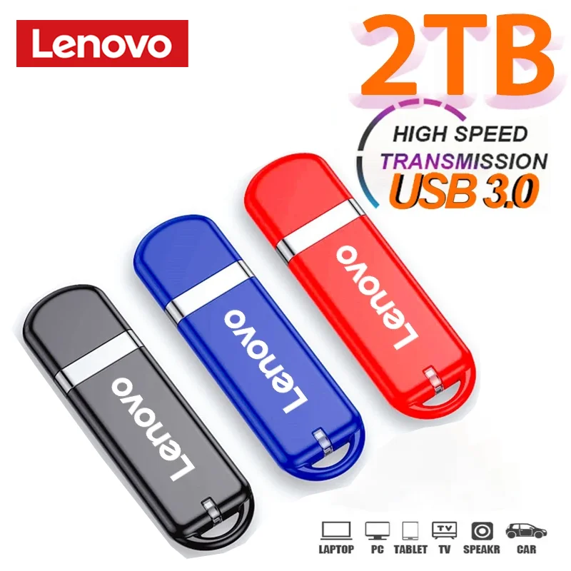 

Флеш-накопитель Lenovo USB 3,0, 2 ТБ, 1 ТБ