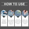 For Long Big Chip Crack Car Windshield Repair Tool Window Glass Windscreen Restoration Kit Renew Full Set Resin Cup Blade Film 4