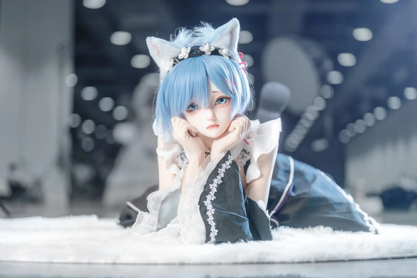 Re Zero Rem Royal Guard Mask Cosplay Prop