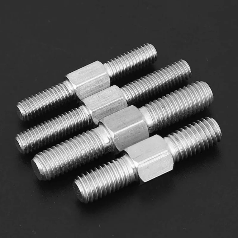 Borchie A Doppia Estremità Testa Esagonale, Acciaio Inox 304, Metriche M4-M16