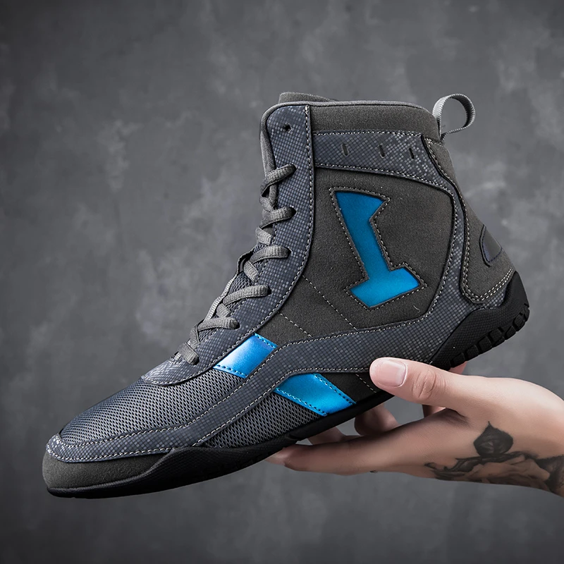 Botas de boxeo para hombre y mujer, zapatos de lucha para parejas, zapatos de entrenamiento de boxeo profesional, botas lucha de marca, gran oferta, 2022| | - AliExpress