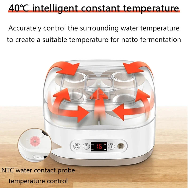 Small Household Rice Wine Fermentation Machine, Electric Yogurt Making Machine, Natto Molding Machine 3
