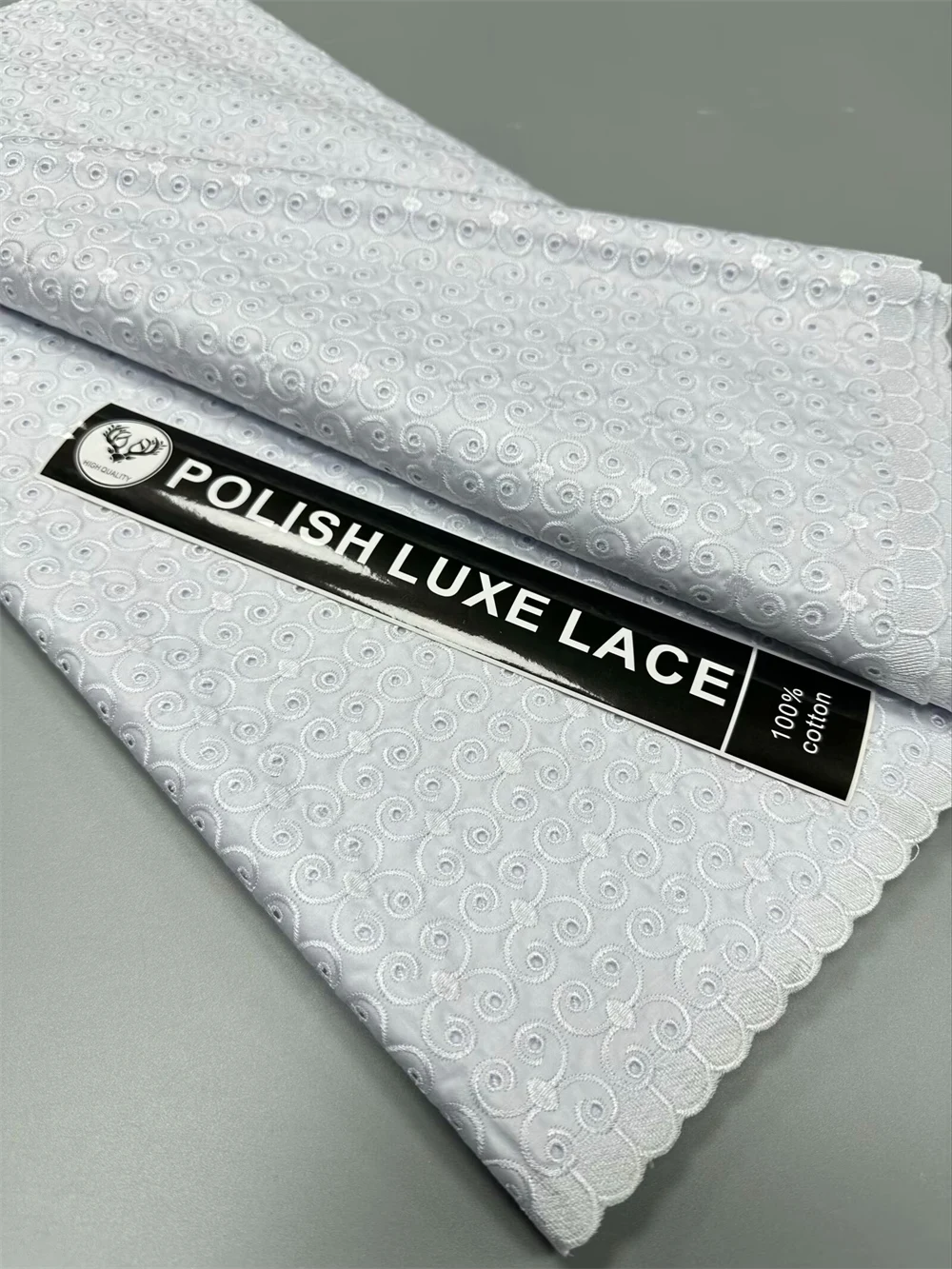5yards DuBai African dry swiss Lace African Atiku Fabric High Quality Swiss Voile Polish Lace embroidey Fabric for Men and Women