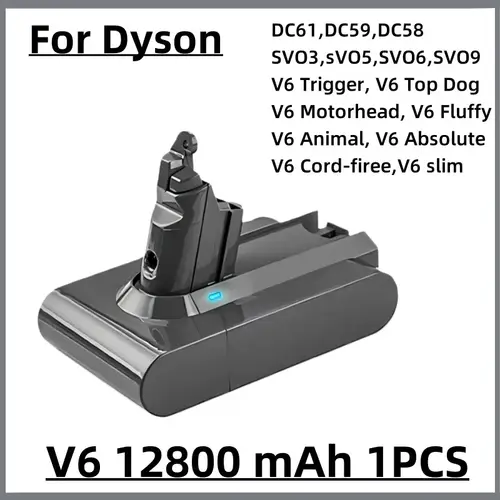 100%New Compatible with Dyson V10 V8  V11 V15 V7 V6 Series SV07 SV09 SV10 DC62 Vacuum Cleaner rechargeable battery - Image 15