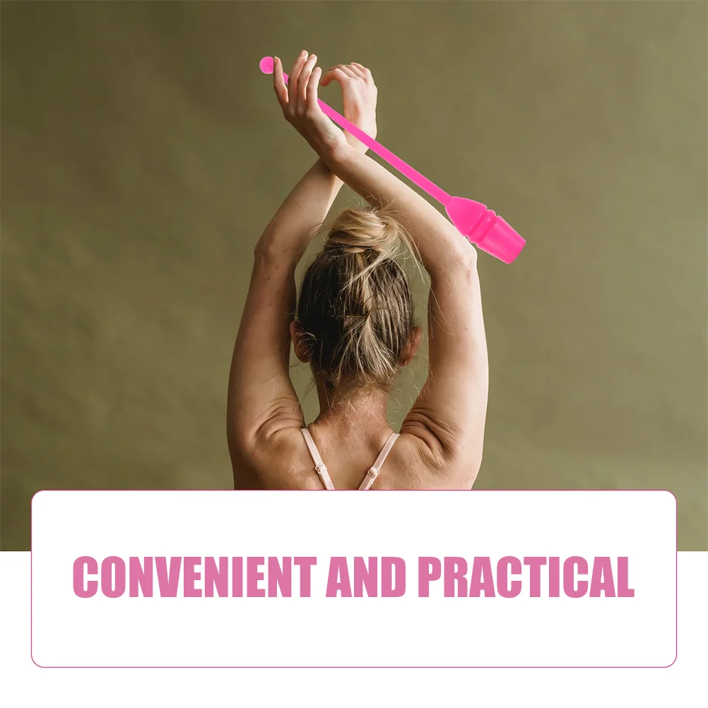 2pcs Calisthenics Stick Artistic Resin Pole Colorful Gymnastic for Gym gymnastics stick