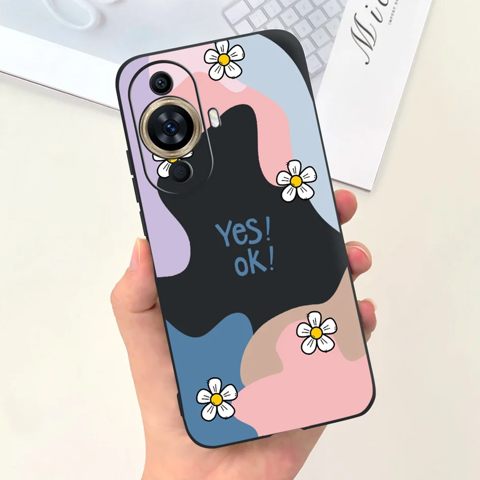 Stylish Fashion Pattern Soft Silicone Phone Case for Huawei Nova 11 Series
