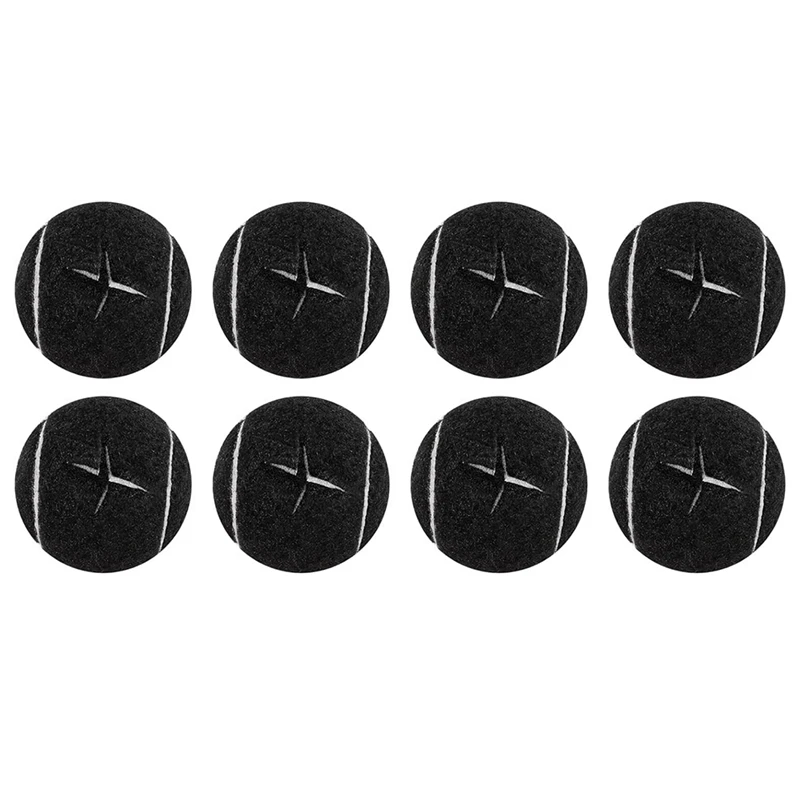 

8PCS Precut Walker Tennis Ball Tennis Ball For Furniture Legs And Floor Protection, Heavy Duty Long Lasting Felt Pad Covering