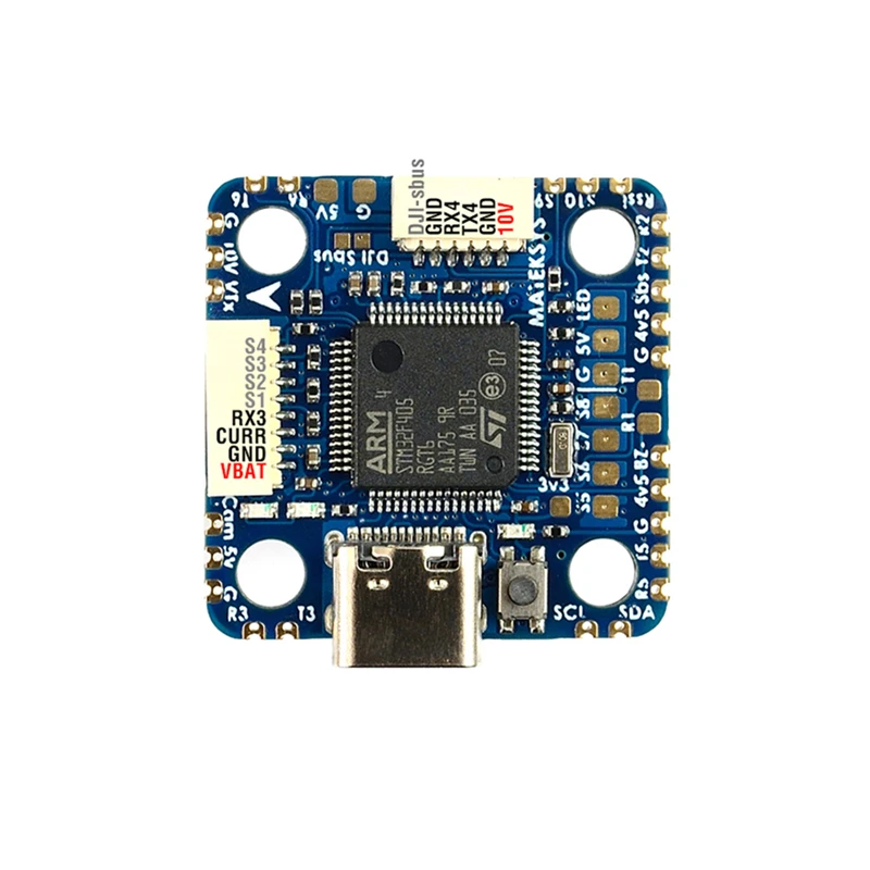 

20x20 мм 30x30 мм MATEKSYS F405-MiniTE OSD Baro Blackbox F405 Контроллер полета ArduPilot INAV BetaFlight для самолета FPV дрона