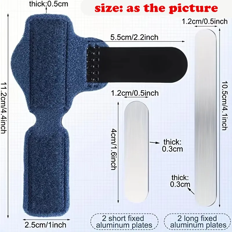 High Quality 1Pc Toe Splint Straightener for Hammer Toe Corrector for Women / Men Brace Hammertoe Splint Wrap Covers Broken